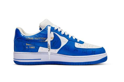 nike air louis vuitton blue|Nike Air Louis Vuitton price.